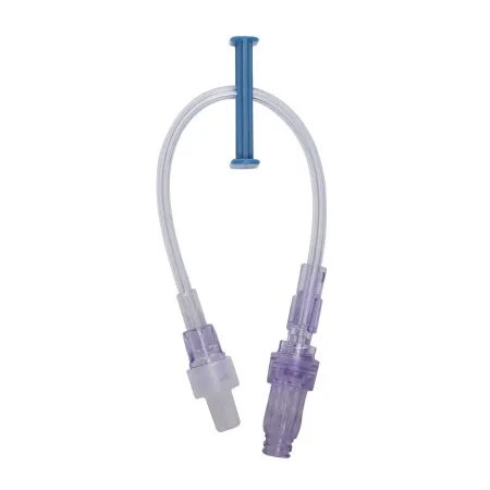 B. Braun - Caresite - 470124 - IV Extension Set Caresite Needle-Free Port Standard Bore 8 Inch Tubing Without Filter Sterile