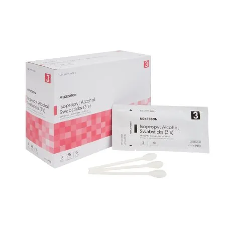 McKesson - From: 986 To: 988  Impregnated Swabstick  10% Strength Povidone Iodine Individual Packet Sterile