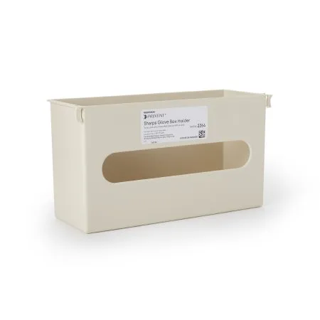 McKesson - 2264 - Prevent Glove Box Holder Prevent Vertical Mounted 1 Box Capacity Putty 3 7/8 X 6 1/2 X 11 Inch Plastic
