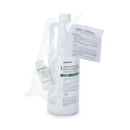 McKesson - REGIMEN - 341 - Glutaraldehyde High-Level Disinfectant REGIMEN Activation Required Liquid 32 oz. Bottle Max 28 Day Reuse