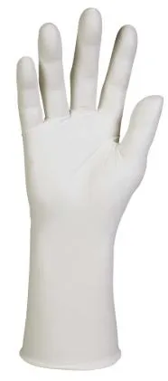 Kimberly Clark - Kimtech Pure G3 - 56890 - Cleanroom Glove Kimtech Pure G3 Size 7 Nitrile White 12 Inch Beaded Cuff Sterile Pair