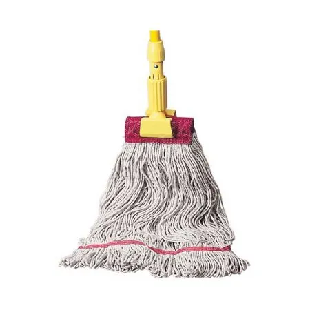 Odell - From: 500M To: 500S - O'Dell 500 Series Wet String Mop Head O'Dell 500 Series Looped end Medium White Cotton Reusable