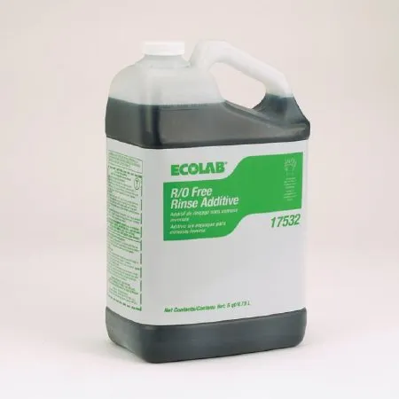 Ecolab - R/O Free - 6117532 - Rinse Additive R/O Free 5 Quart Jug Liquid Unscented