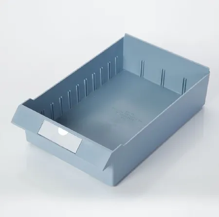 Health Care Logistics - 1323 - Storage Cassette Bin Light Blue Plastic 2-1/2 X 6 X 9-3/4 Inch