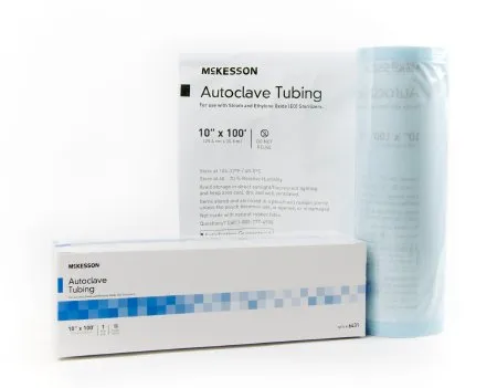 McKesson - 6431 - Mckesson Sterilization Tubing 10 Inch X 100 Foot