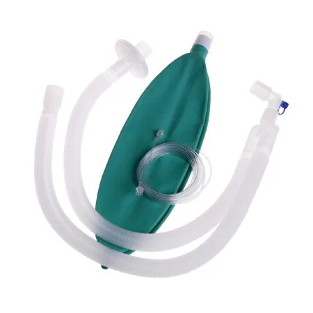 Medline - DYNJAA0109 - Medline Anesthesia Breathing Circuit Corrugated Tube 90 Inch Tube Dual Limb Adult 3 Liter Bag Single Patient Use