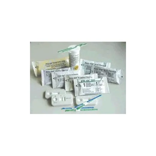 Polymedco - Poly stat - STS25 - Respiratory Test Kit Poly Stat Strep A Test 25 Tests Clia Waived