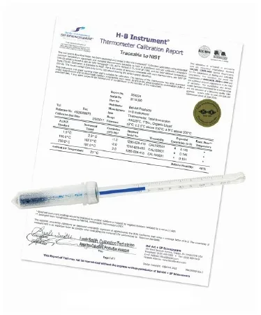 Fisher Scientific - Durac - 13201910 - Liquid-in-glass Thermometer Durac Celsius 18° To 60°c Partial Immersion Does Not Require Power