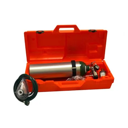 Mada Medical Products - Mada Medical - 1530 - Mada Medical Oxygen Resuscitator Kit (Filled) Size D Aluminum