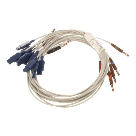 Welch Allyn - 9293-041-50 - Patient Cable Lead Set 10-leads, Banana Ends For Ecg Machine