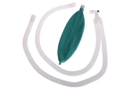 Medline - DYNJAA6006 - Medline Anesthesia Breathing Circuit Corrugated Tube 60 Inch Tube Dual Limb Adult 3 Liter Bag Single Patient Use