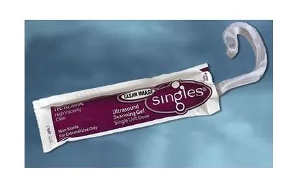 Cone Instruments - Clear Image Singles - 900935 - Ultrasound Gel Clear Image Singles High Viscosity 1 oz. Packet