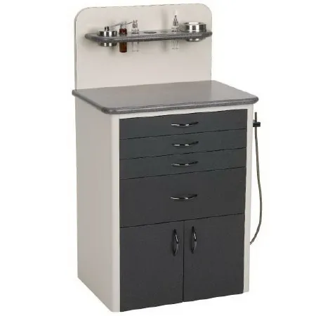 Jedmed Instrument - Classic CSC LX - 03-6160 - Ent Treatment Cabinet Classic Csc Lx Stainless Steel 4 Drawers