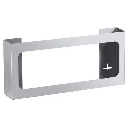 Clinton Industries - GS-3040 - Glove Box Holder Horizontal Or Vertical Mounted 4-box Capacity Silver 3.75 X 10 X 22.375 Inch Stainless Steel