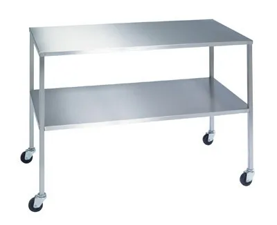 Lakeside Manufacturing - 8358 - Instrument Table 20 X 34 X 48 Inch 304 Stainless Steel / 18 Gauge 1 Shelf