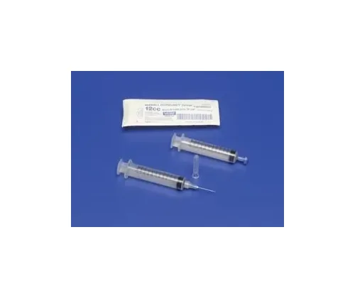 Medtronic / Covidien - 8881512878 - Syringe Only, 12mL, Luer Lock Tip, 0.2cc Graduations, 80/bx, 6 bx/cs