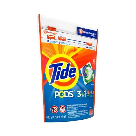 Procter & Gamble - 00037000931270 - Tide PODSLaundry Detergent Tide PODS 35 Count Bag Pod Scented