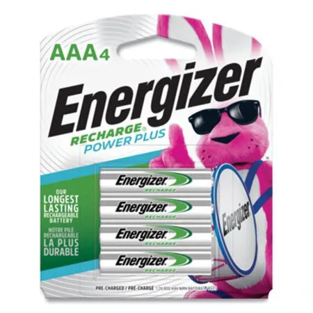Energizer - EVE-NH12BP4 - Nimh Rechargeable Aaa Batteries, 1.2 V, 4/pack