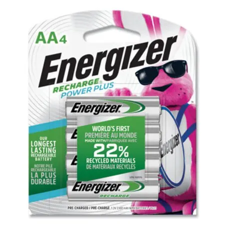 Energizer - EVE-NH15BP4 - Nimh Rechargeable Aa Batteries, 1.2 V, 4/pack