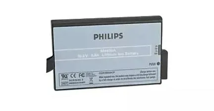 Philips Healthcare - M4605A - Diagnostic Battery Philips 10.8 V Lithium Rechargable For Use With Philips Healthcare Equipment 865297, 866060, 866062, 866064, 866066, M2702a, M2703a, M8105as, M8001a, M8002a, M8003a, M8004a, M8105a, M8105as, M8105at