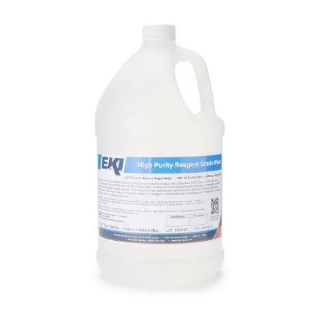 EK Industries - 15335-GAL - Chemistry Reagent Deionized Water Reagent Grade / ASTM Type I 100% 1 gal.