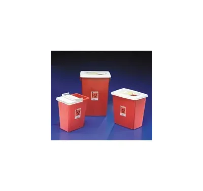 Cardinal Covidien - From: 8997 To: 8997S - Medtronic / Covidien Container, 8 Gal , Biomax, Gasketed Hinged Lid