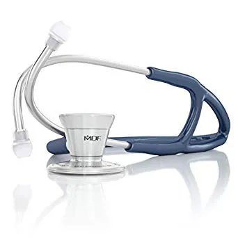 MDF Instruments Direct - MD ONE - MDF79704 - Clinician Stethoscope Md One Blue 2-tube Double Sided Chestpiece