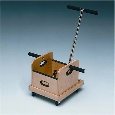 Fabrication Enterprises - Baseline - From: 55-1030 To: 55-1038 - FCE Work Device Mobile Weighted Cart with T handle and Accessory Box