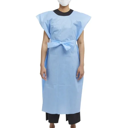 HPK Industries - 510 SXL - Patient Exam Gown X-Large Blue Disposable