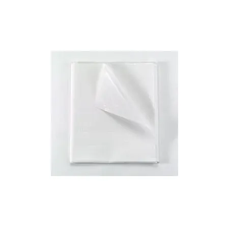 TIDI Products - From: 919374 To: 919380 - Fabri Cel Choice Stretcher Sheet Fabri Cel Choice Flat Sheet 40 X 84 Inch White Tissue / Polyethylene Film Disposable