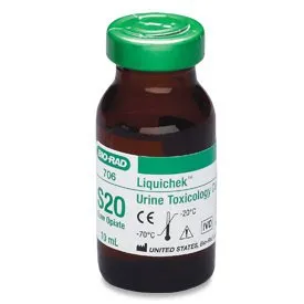 Bio-Rad Laboratories - Liquichek - 706 - Control Liquichek Urine Toxicology Level S2O Low Opiate 10 X 10 mL