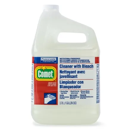 Lagasse - Comet with Bleach - PGC24651CT - Comet with Bleach Surface Disinfectant Cleaner Manual Pour Liquid 1 gal. Jug Bleach Scent NonSterile