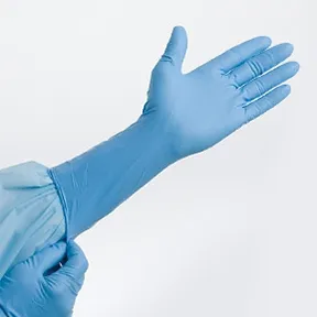 TIDI Products - 932483-1 - Exam Gloves, Latex, Powder Free (PF), Beaded Cuff