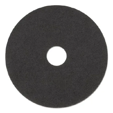 Lagasse - Boardwalk - BWK4020BLA - Hard Floor Stripping Pad Boardwalk 20 Inch Black Nonwoven Nylon / Polyester Fiber