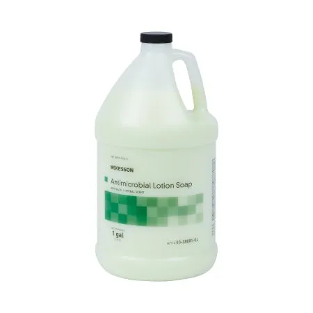 McKesson - 53-28081-GL - Antimicrobial Soap Lotion 1 gal. Jug Herbal Scent