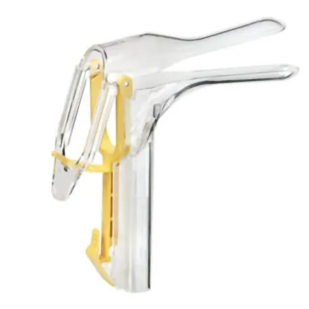 Welch Allyn - KleenSpec 590 Series Premium - 590XS-LED - Vaginal Speculum KleenSpec 590 Series Premium Pederson NonSterile Office Grade Acrylic X-Small Double Blade Duckbill Disposable Built-In Light Source