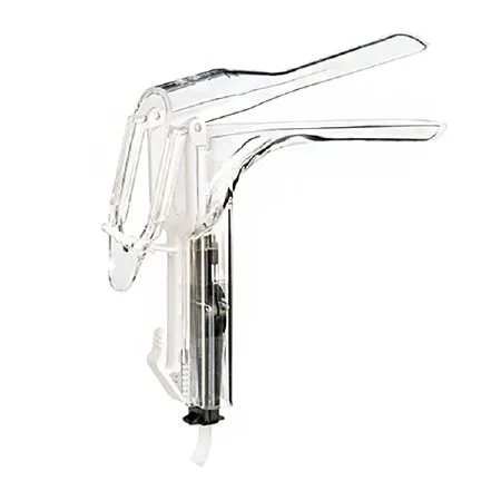 Welch Allyn - 59000-LED - KleenSpec 590 Series Premium Vaginal Speculum KleenSpec 590 Series Premium Pederson NonSterile Office Grade Acrylic Small Double Blade Duckbill Disposable Built In Light Source