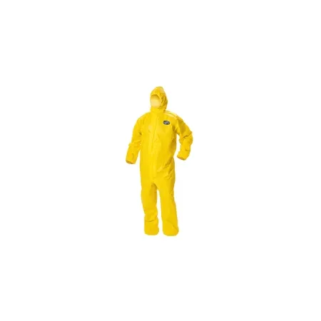 Kimberly Clark - Kleenguard A70 - 683 - Coverall with Hood and Boot Covers KleenGuard A70 Large Yellow Disposable NonSterile