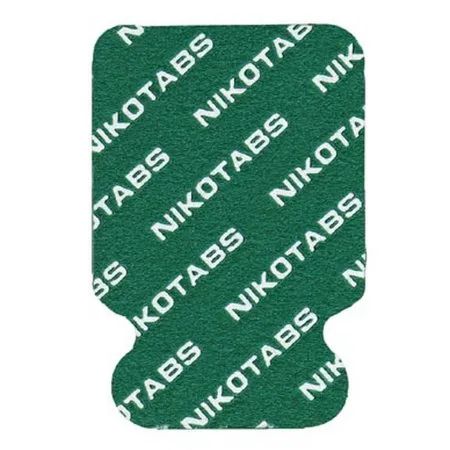 Nikomed - Nikotab - 0515 - USA  ECG Resting Electrode  Tape Backing Non Radiolucent Tab Connector 100 per Pack