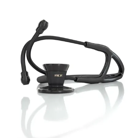 MDF Instruments Direct - MDF797BO - Cardiology Stethoscope Mdf Black 1-tube 23 Inch Tube Double Sided Chestpiece