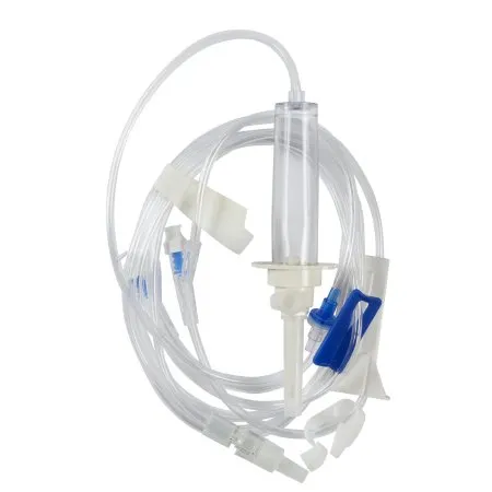 Intuvie - Z-800 - B2-70072 - IV Pump Set Z-800 Pump 2 Ports 20 Drops / mL Drip Rate Without Filter 105 Inch Tubing Solution
