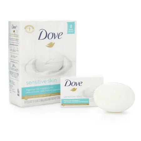 Lagasse - Dove Sensitive Skin - DVOCB613789 -  Soap  Bar 4.5 oz. Individually Wrapped Unscented