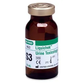 Bio-Rad Laboratories - Liquichek - 463 - Drugs of Abuse Control Liquichek Urine Toxicology Level S3 10 X 10 mL