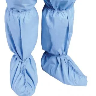 Cardinal - From: 8453 To: 8458  Critical ZoneBoot Cover Critical Zone One Size Fits Most Knee High Nonskid Sole Blue NonSterile