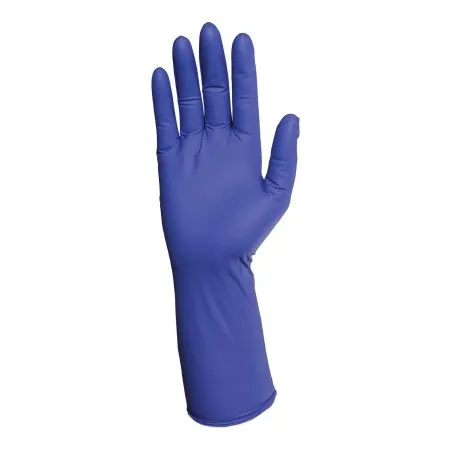 SVS Dba S2S Global - PremierPro Extended Cuff - 5095 - Exam Glove Premierpro Extended Cuff X-large Nonsterile Nitrile Extended Cuff Length Textured Fingertips Blue Chemo Tested