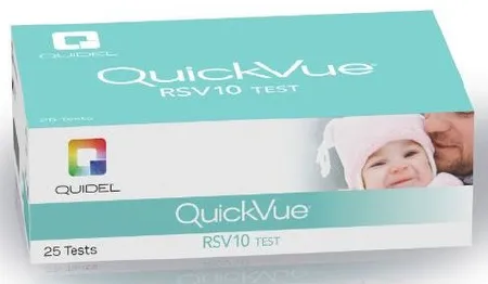 Quidel - QuickVue RSV10 - 20222 - Respiratory Test Kit Quickvue Rsv10 Respiratory Syncytial Virus Test (rsv) 25 Tests Clia Non-waived