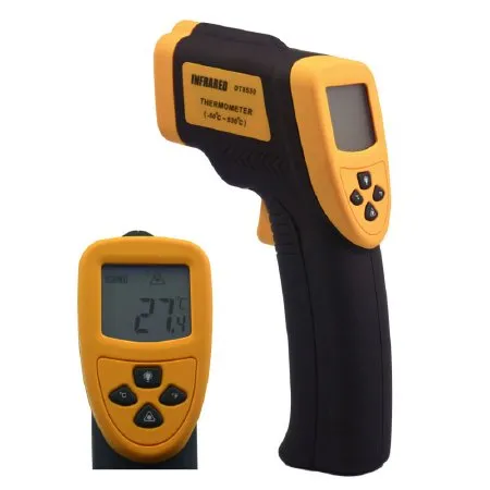 PANTek Technologies - TCT8530 - Laboratory Thermometer Fahrenheit / Celsius -58° To +986°f (-50° To +530°c) Infrared Sensor Belt Loop Case Battery Operated