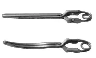 Aesculap - PL545S - Atraumatic Endo Vessel Clip Aesculap Debakey 45 Mm Jaw Length Stainless Steel