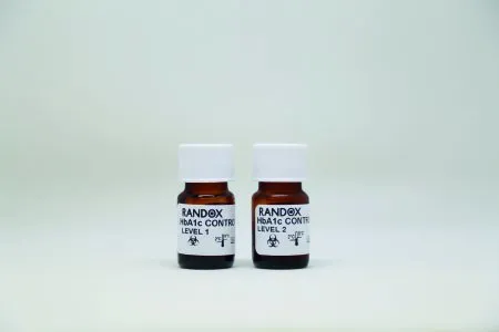 Randox Laboratories Ltd USA - HA5072 - Diabetes Management Test Control Total Hemoglobin (HbA1c) Level 1  2 2 X 2 X 0.5 mL