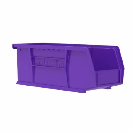 Akro-Mils - Akrobins - 30224PURPL - Storage Bin Akrobins Purple Plastic 4 X 4-1/8 X 10-7/8 Inch